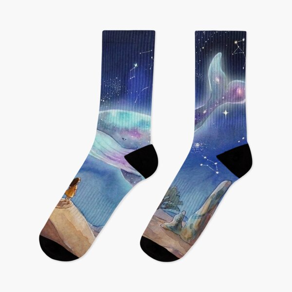 Item preview, Cosmic Whale Starry Night Sky designed and sold by Dreamic.Art.
