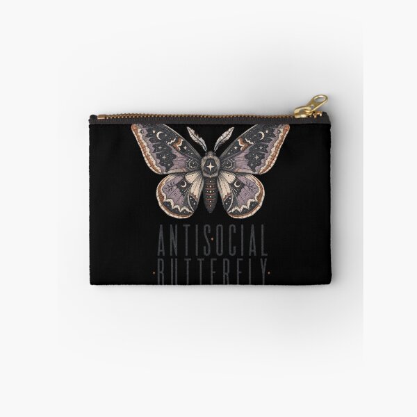 Item preview, Antisocial Butterfly Shirt, Comfort Colors® Moth Witch Tee, Gothic Halloween Introvert Graphic designed and sold by TshirtsLabs.