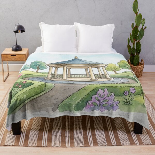 Item preview, Garden Gazebo Rotunda Peaceful Retreat designed and sold by Dreamic.Art.
