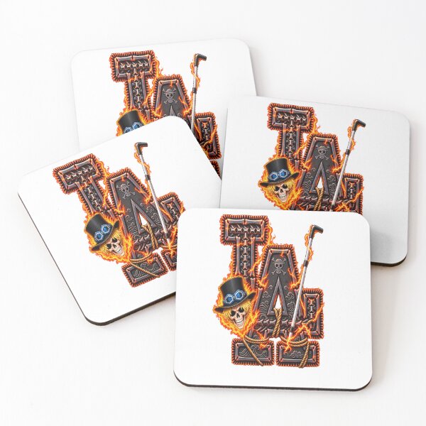 Item preview, Sabo Skeleton Fire Los Angeles Streetwear Vector Monogram designed and sold by Francisbb.