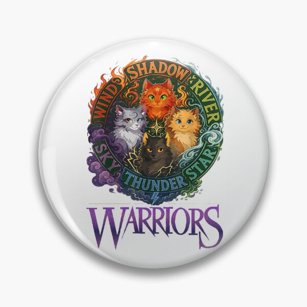 Item preview, Warrior Cats Logo designed and sold by MeetaJohnson.
