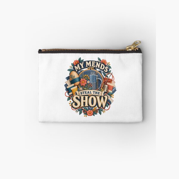 Item preview, My Mends Steal the Show Illustrated Patchwork Art designed and sold by UrbanCanvvas.