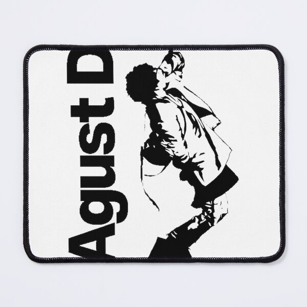 Item preview, AGUST D Black Ink Artistic Design with Bold Typography designed and sold by SpaceWaifu.