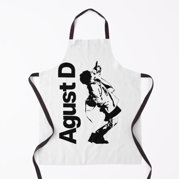 Item preview, AGUST D Black Ink Artistic Design with Bold Typography designed and sold by SpaceWaifu.