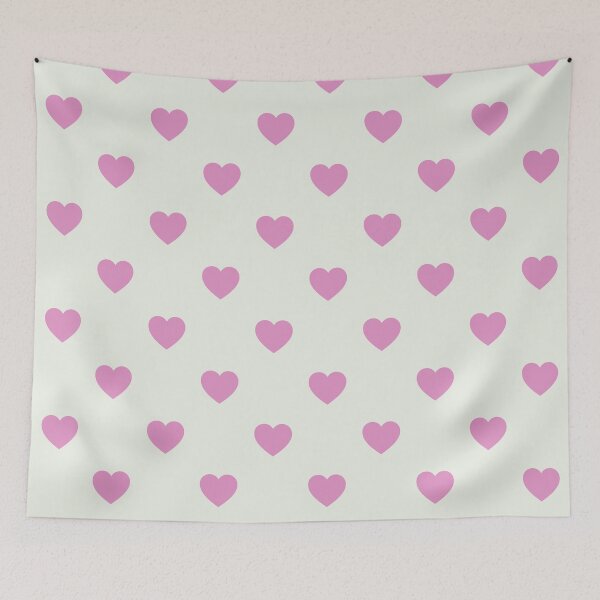 Item preview, Pink Hearts Coquette Pattern designed and sold by jianina-alondra.