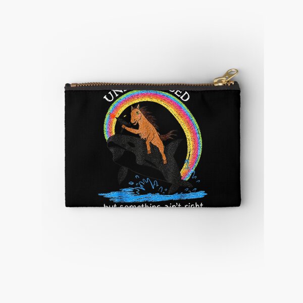 Item preview, Sarcastic Undiagnosed But Something Ain't Right Horse Meme designed and sold by BallatonMetha.
