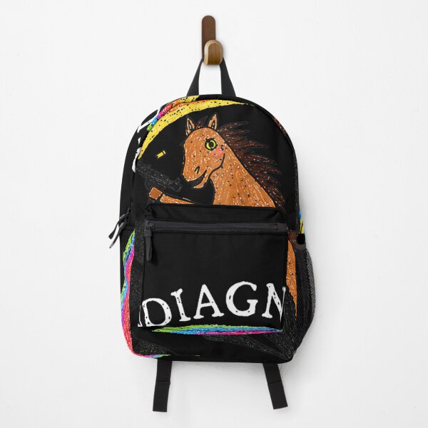 Item preview, Sarcastic Undiagnosed But Something Ain't Right Horse Meme designed and sold by BallatonMetha.