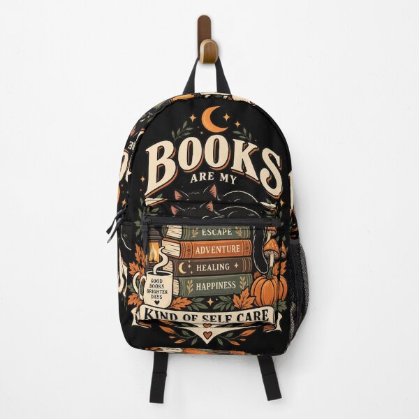 Item preview, Books Are My Kind of Self Care - Cozy Black Cat Book Lover designed and sold by Ridaelb.