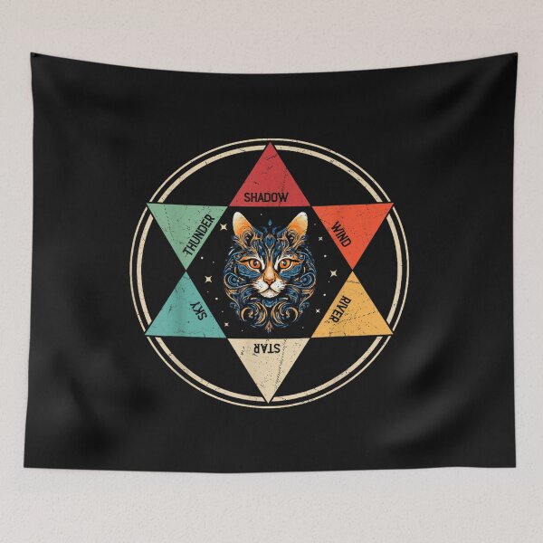 Item preview, Warrior Cats Logo designed and sold by MeetaJohnson.