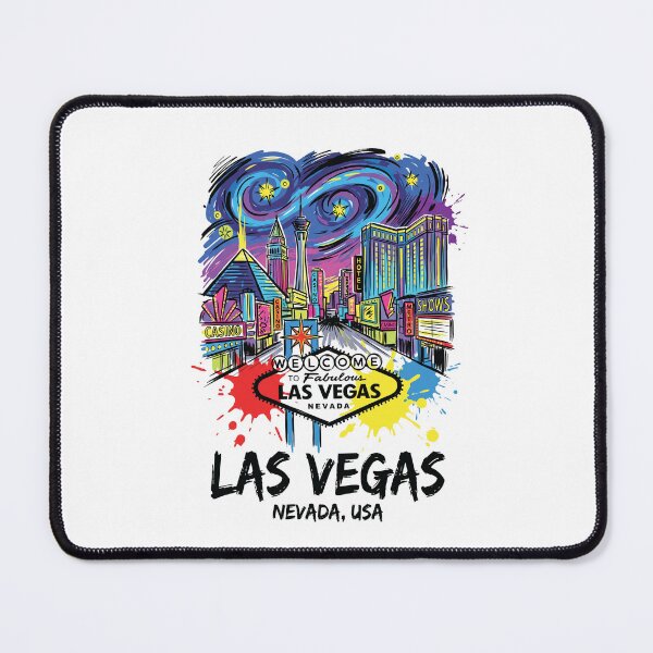 Item preview, Las Vegas Strip Nevada USA Art Print designed and sold by Merch by Das Design Studio.