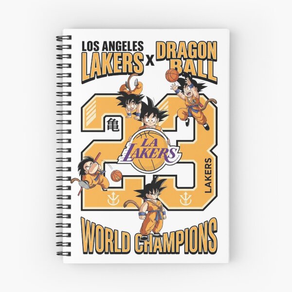 Item preview, Kid Goku Dragon Ball Lakers Basketball Crossover designed and sold by BlasiseDS.
