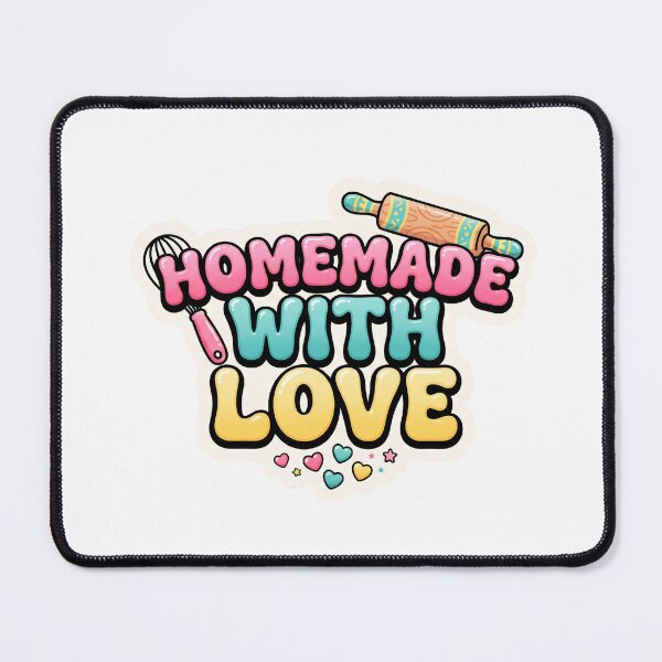 Item preview, Homemade With Love Cute Baking and Pastry Design designed and sold by Mellow Doodle Co..