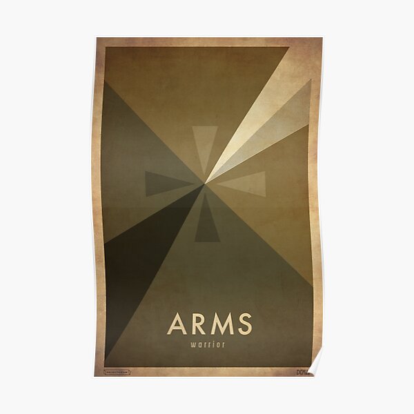 Arms Warrior - WoW Minimalism Poster