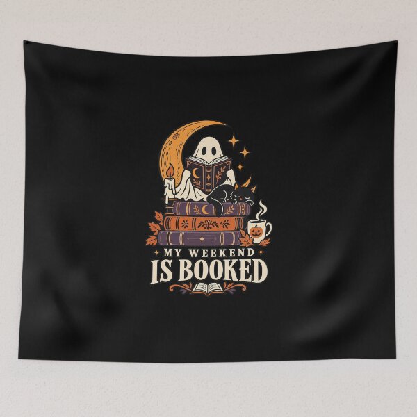 Item preview, My Weekend Is Booked .. Spooky Ghost Reader & Halloween Books designed and sold by Ridaelb.