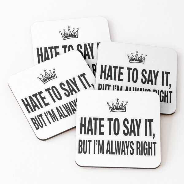 Item preview, Always Right Funny Sarcastic Queen Tee designed and sold by Tininai.
