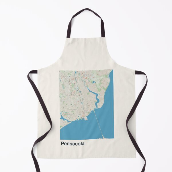 Item preview, Pensacola Minimalistic Map Art designed and sold by MapsNerd.