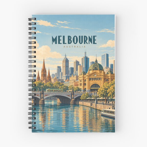 Item preview, Melbourne Vintage Australian City Art designed and sold by MichaeIRellov.
