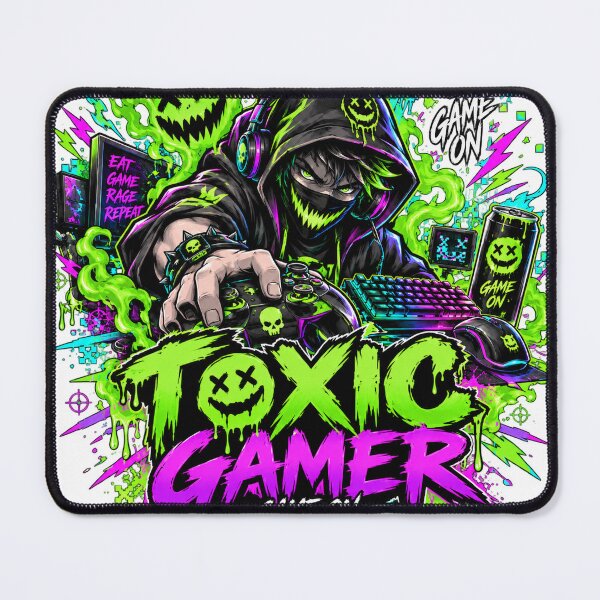 Item preview, Toxic Gamer Xic Gaming Attitude Cool Design designed and sold by A Light Worker.