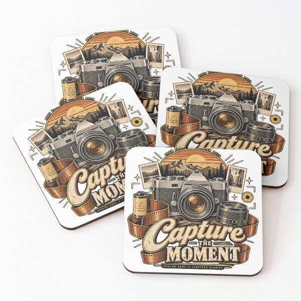 Item preview, Capture The Moment Retro Camera Photography Vintage Design designed and sold by A Light Worker.