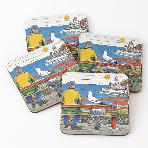 Item preview, The Seagull patiently waits designed and sold by George Hutton Hunter.