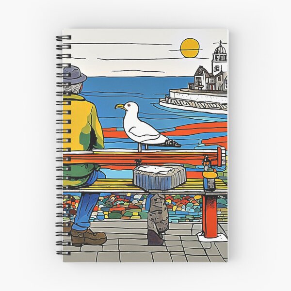 Item preview, The Seagull patiently waits designed and sold by George Hutton Hunter.