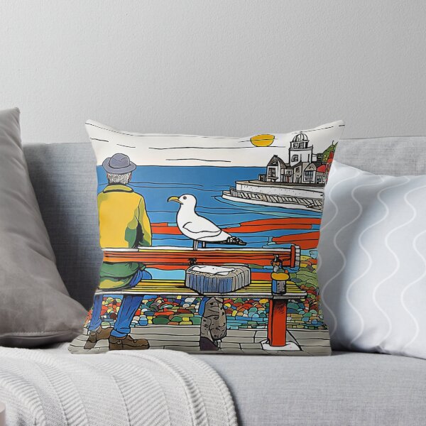 Item preview, The Seagull patiently waits designed and sold by George Hutton Hunter.