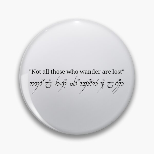 Item preview, Doodle Quote Not All Those Who Wander Are Lost  designed and sold by Izaa-aart.