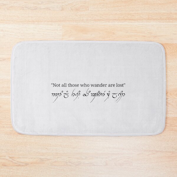 Item preview, Doodle Quote Not All Those Who Wander Are Lost  designed and sold by Izaa-aart.