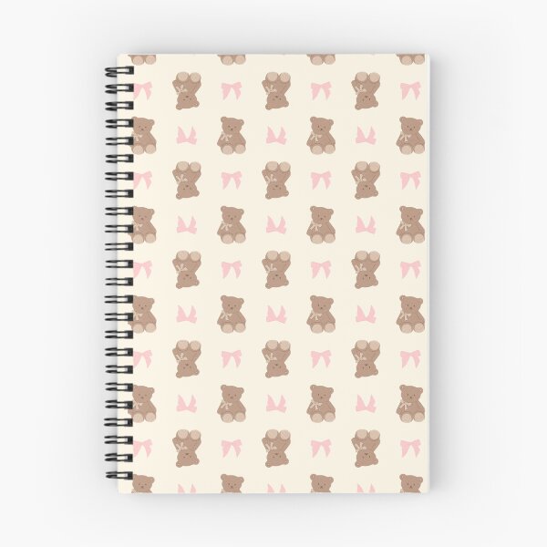 Item preview, Coquette Cute Teddy Bear Pattern designed and sold by miawgigi.