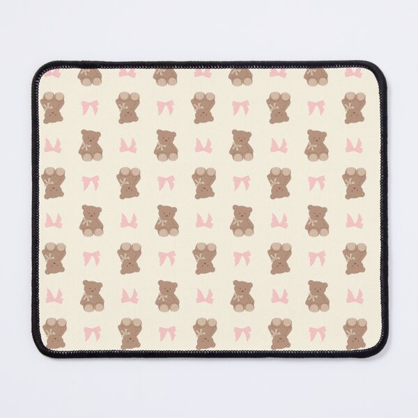 Item preview, Coquette Cute Teddy Bear Pattern designed and sold by miawgigi.