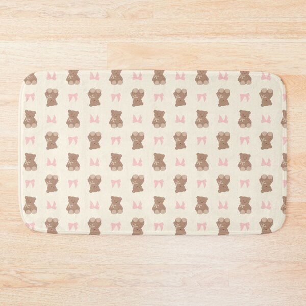 Item preview, Coquette Cute Teddy Bear Pattern designed and sold by miawgigi.
