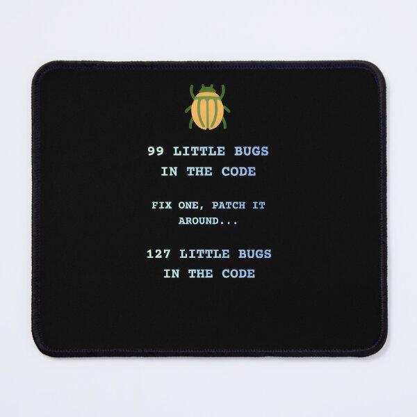 Item preview, 99 Bugs in the Code Funny Programmer Gift | Developer Humor designed and sold by eihabo.