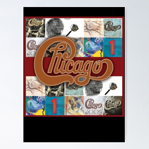Item preview, Chicago Vintage Band 80S Rock Tour Music designed and sold by ArtShopDiegoSp.