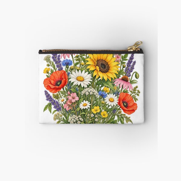 Item preview, Wildflower Garden Botanical Nature Illustration Design   designed and sold by A Light Worker.