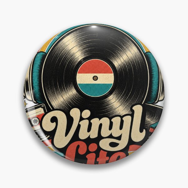 Item preview, Vinyl Life Retro Music Record Headphones Design designed and sold by A Light Worker.