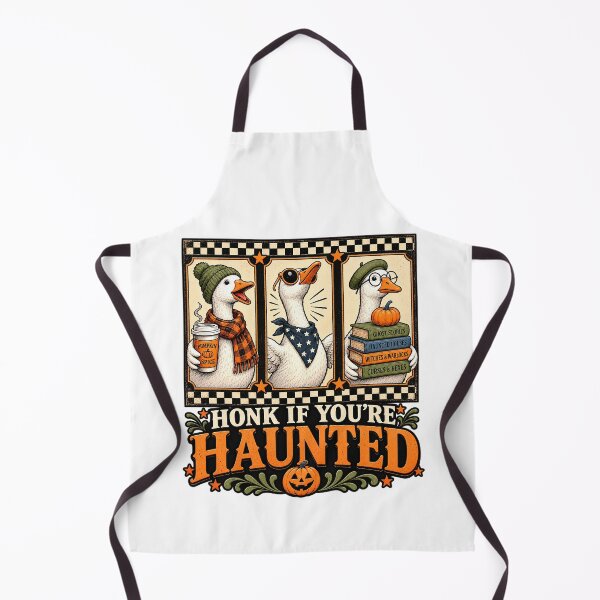 Item preview, Honk If You’re Haunted – Funny Halloween Goose Autumn Design designed and sold by webpatty.