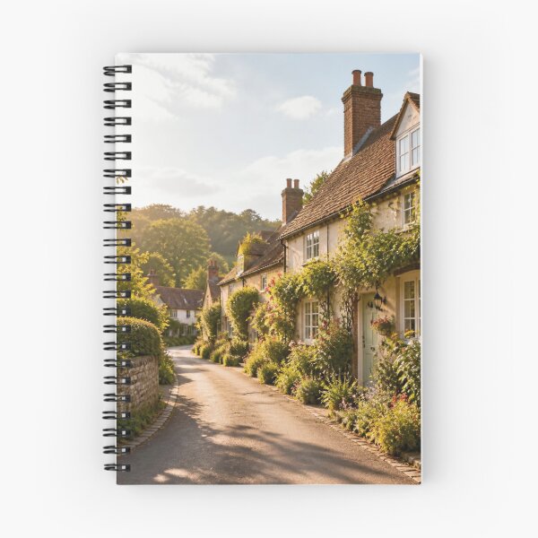 Item preview, Charming Surrey Village Lane | English Country Cottages in Summer designed and sold by ThatSurreyLife.
