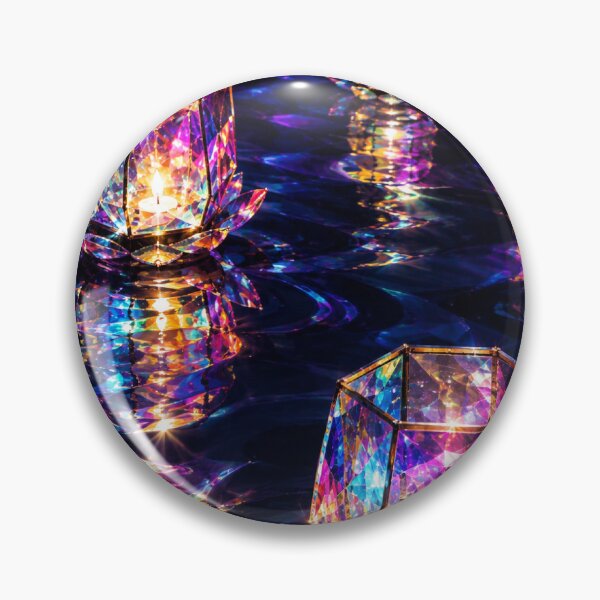 Item preview, Copy of Crystal Lantern Festival – Japanese Floating Lanterns & Rainbow Reflections designed and sold by アミヤジャ.