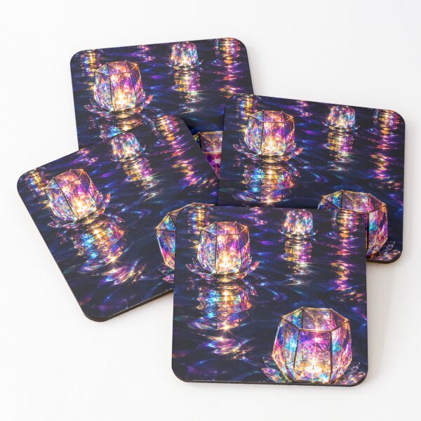 Item preview, Copy of Crystal Lantern Festival – Japanese Floating Lanterns & Rainbow Reflections designed and sold by アミヤジャ.