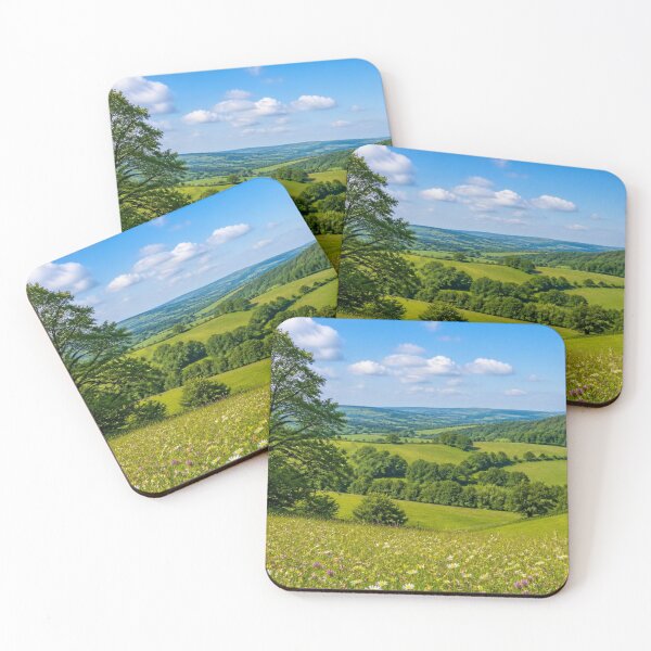 Item preview, Surrey Hills Wildflower Meadow | Rolling English Countryside designed and sold by ThatSurreyLife.