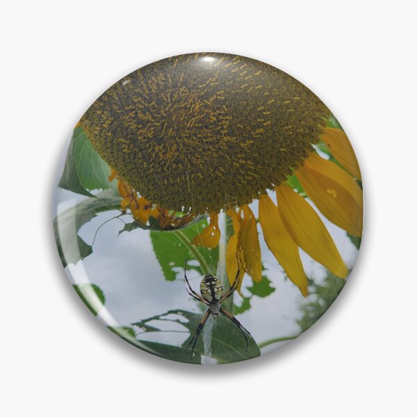 Item preview, Sunflower and Garden Spider designed and sold by Treasures and Tales.