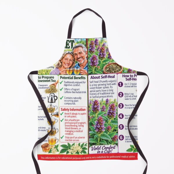 Item preview, Meadow-Sweet and Self-Heal Herbal Guide designed and sold by New Wave Artworks & Odds &Ends.