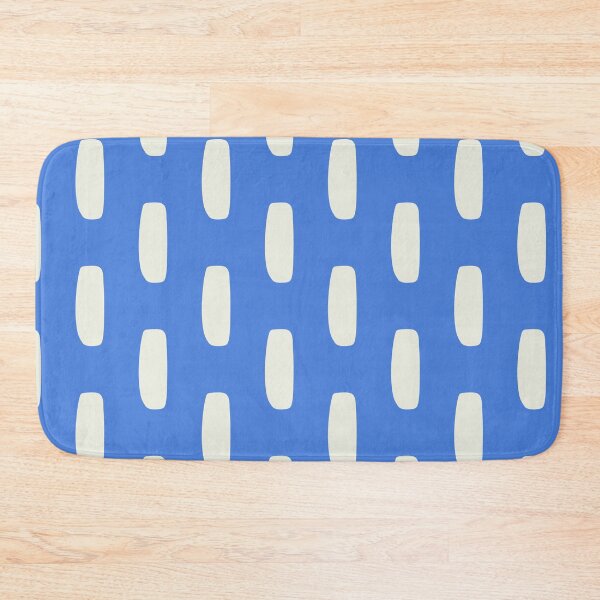 Item preview, Blue Abstract Organic Shapes Pattern designed and sold by jianina-alondra.