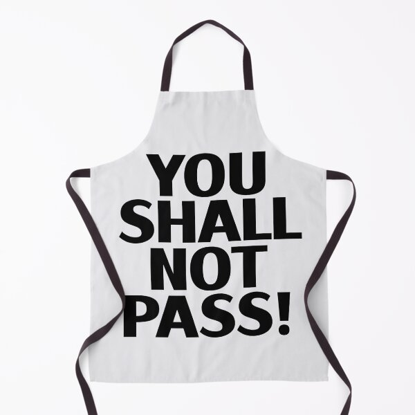 Item preview, Doodle You Shall Not Pass designed and sold by Izaa-aart.