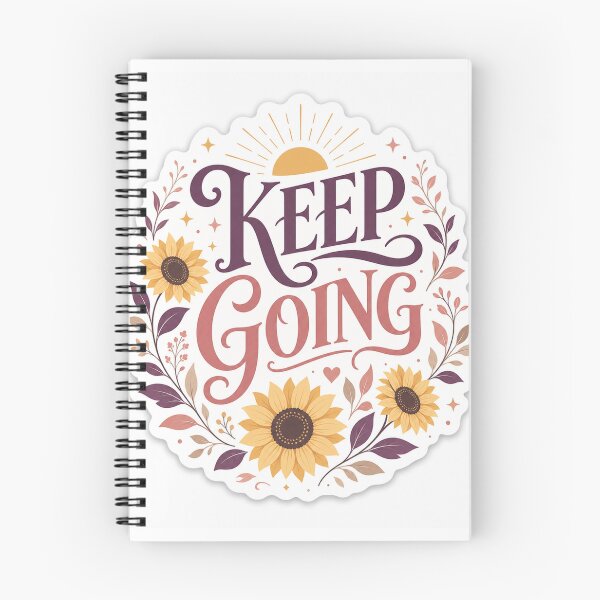 Item preview, Keep Going Sticker designed and sold by Mietruedezire.