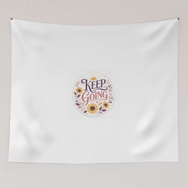 Item preview, Keep Going Sticker designed and sold by Mietruedezire.