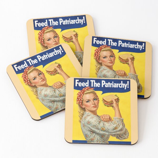 Item preview, Feed The Patriarchy – Tradwife Rosie Parody – Vintage Retro Faith T-Shirt designed and sold by CiKmerch.