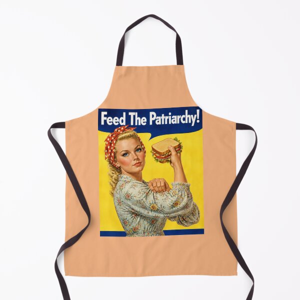 Item preview, Feed The Patriarchy – Tradwife Rosie Parody – Vintage Retro Faith T-Shirt designed and sold by CiKmerch.