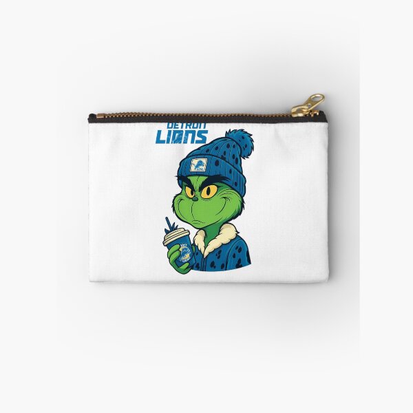 Item preview, Detroits Lions Grinch Winter Mashup designed and sold by clairewilson219.