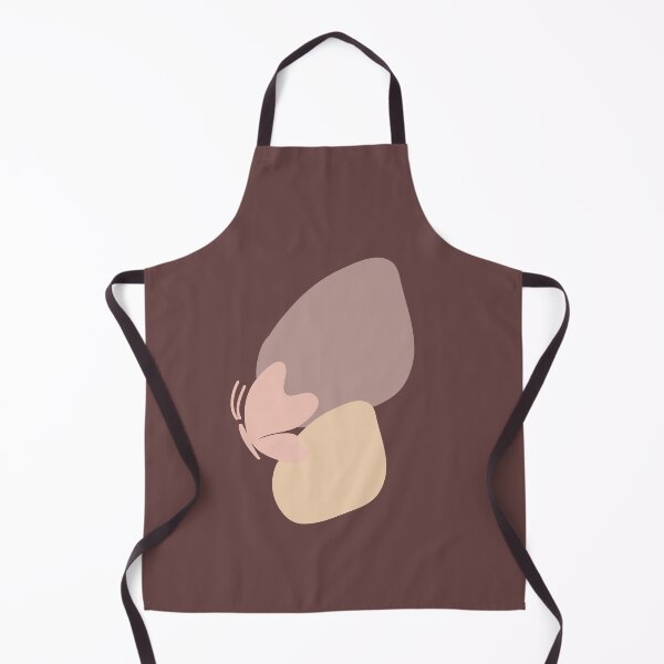 Item preview, Modern Aesthetic Butterfly in Pale Blue on Warm Brown designed and sold by happiiart.
